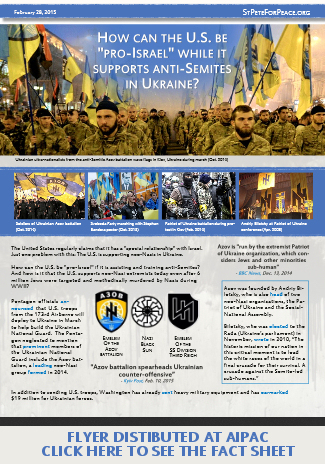 How can the US be "pro-Israel" while it supports anti-Semites in Ukraine?