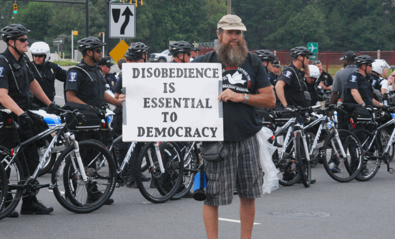 DNC protests, Charlotte, 2012, St. Pete for Peace