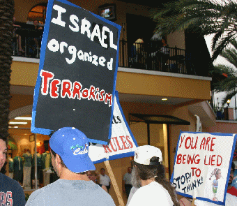 Lebanon rally St. Pete for Peace, 7/22/06