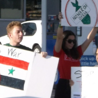 No War With Syria! Tampa protest, Aug. 31 2013